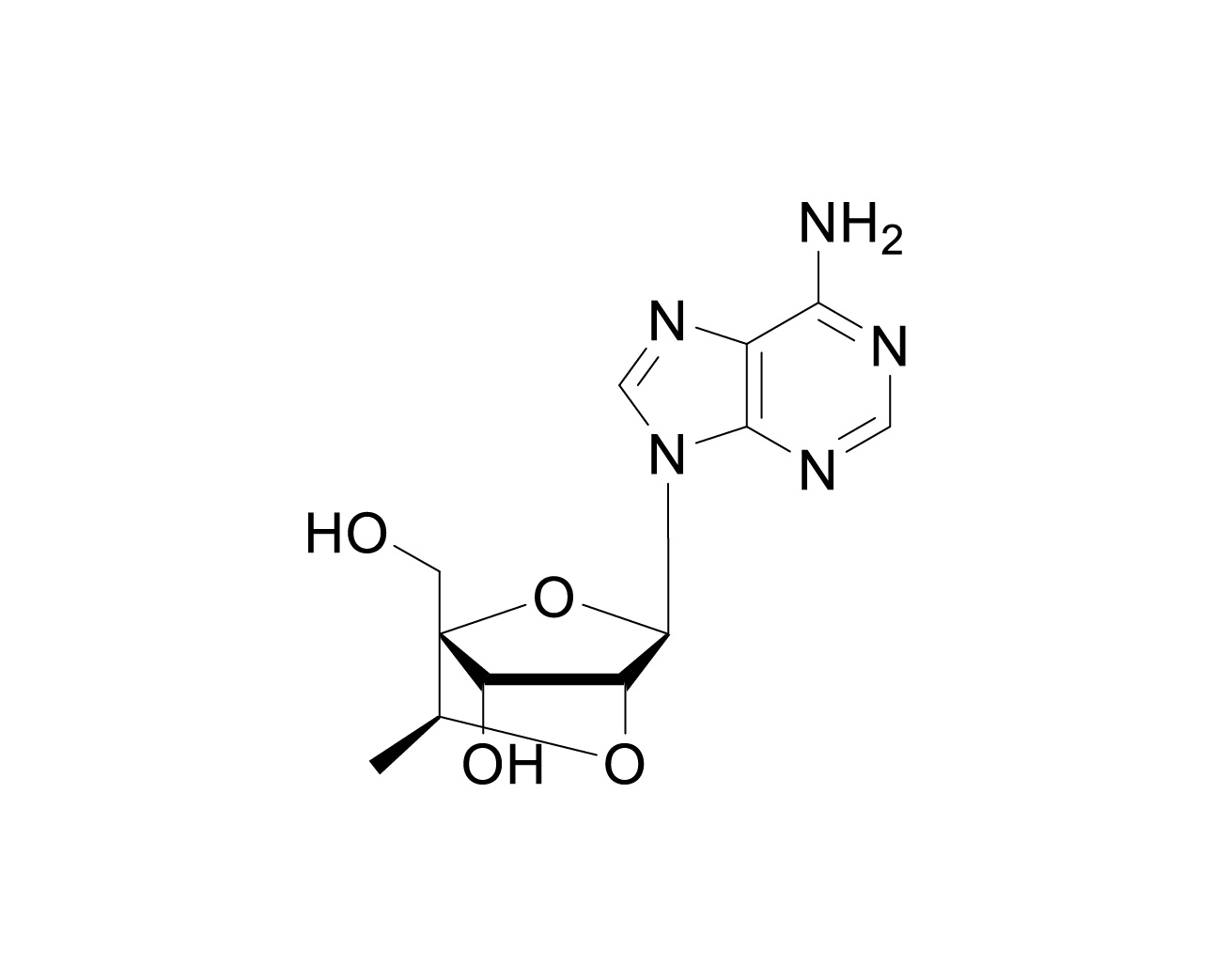 Chemical structure of (S)-cEt-rA