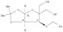 Chemical structure of 3-O-Benzyl-4-C-hydroxymethyl-1,2-O-isopropylidene-alpha-D-ribofuranose