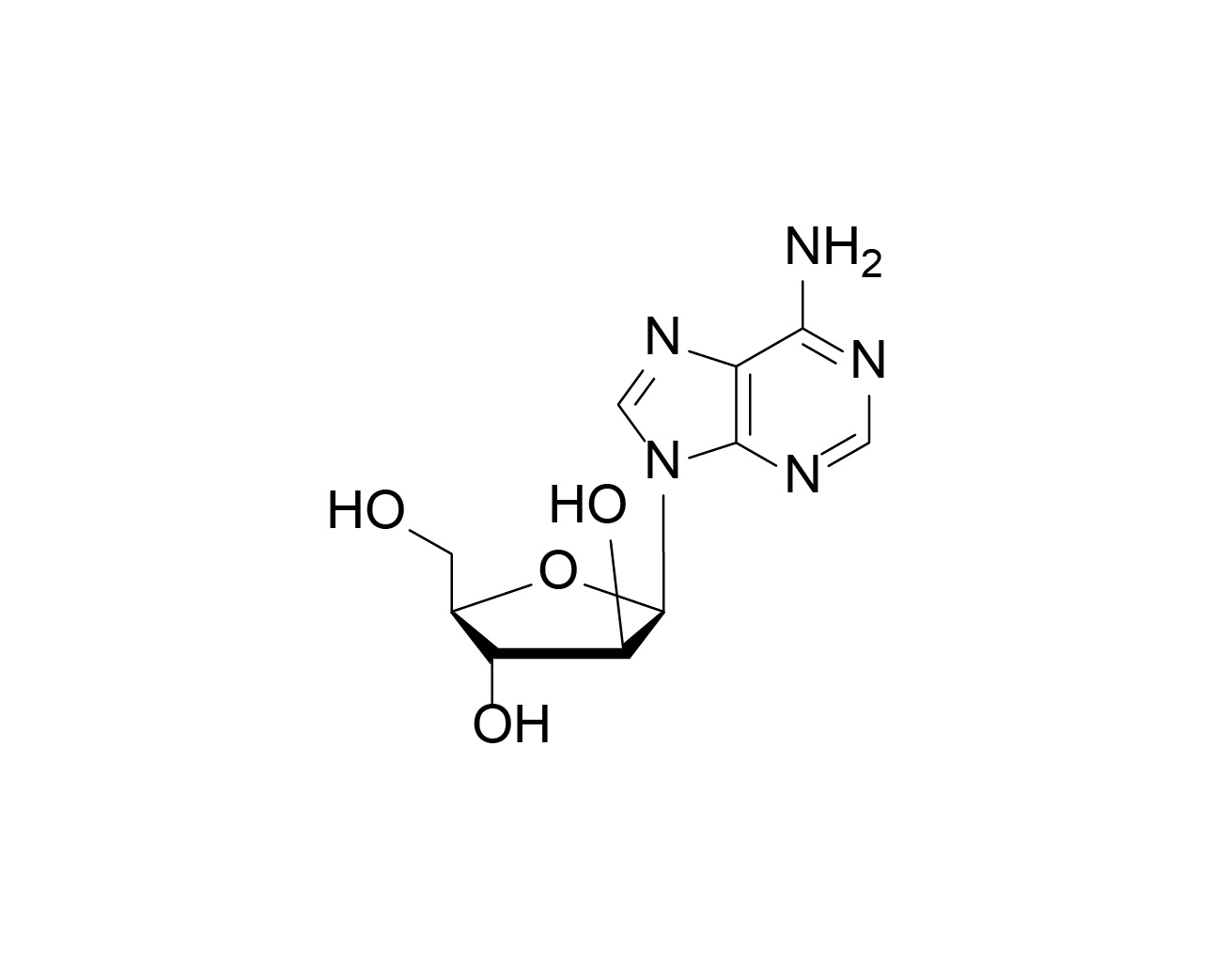 Chemical structure of Ara-rA