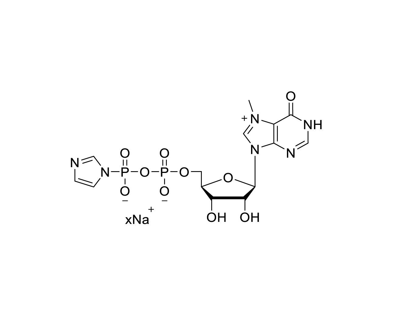 Chemical structure of Im-m7IDP